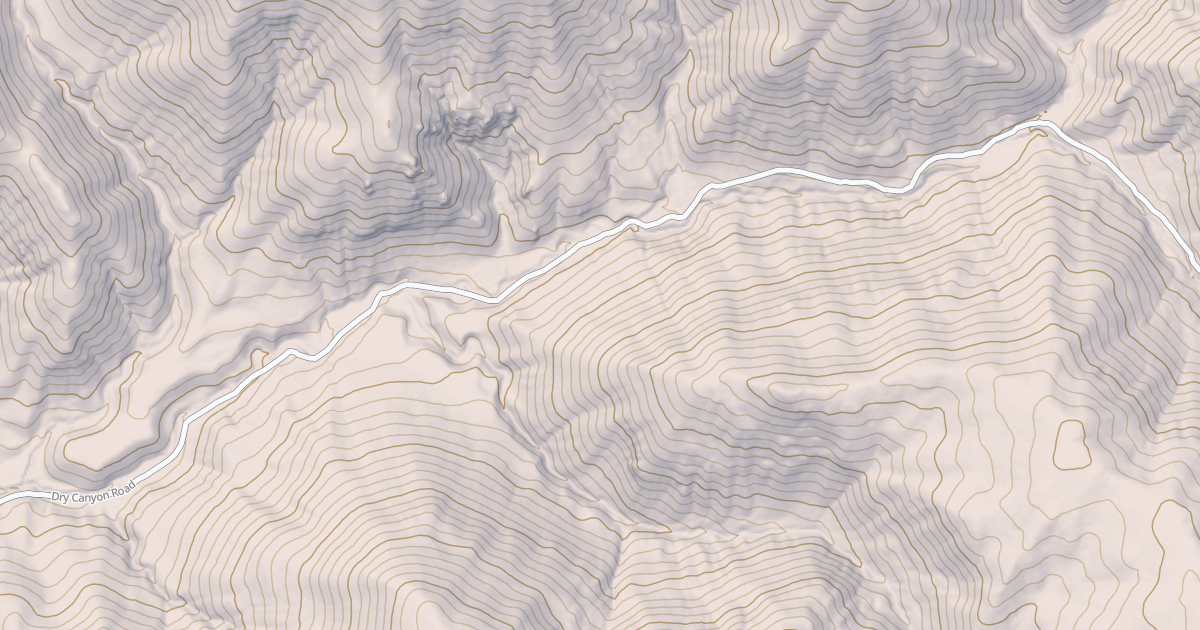 Map preview of DRY CREEK TRAIL