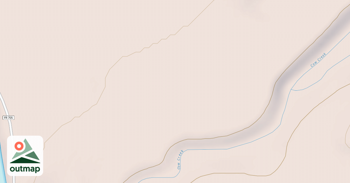 Map of OVERLAND DITCH