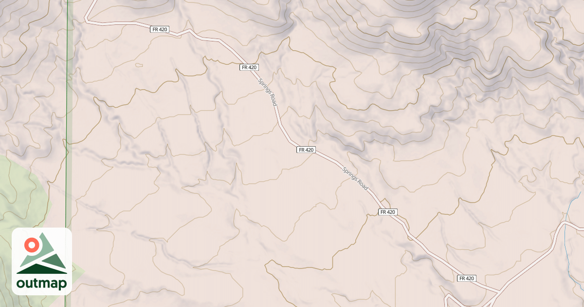 Map of SPRINGS