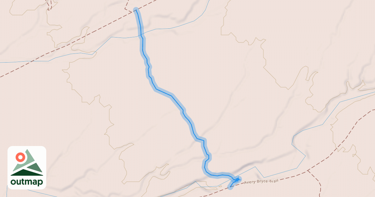 Map of Triple C Trail