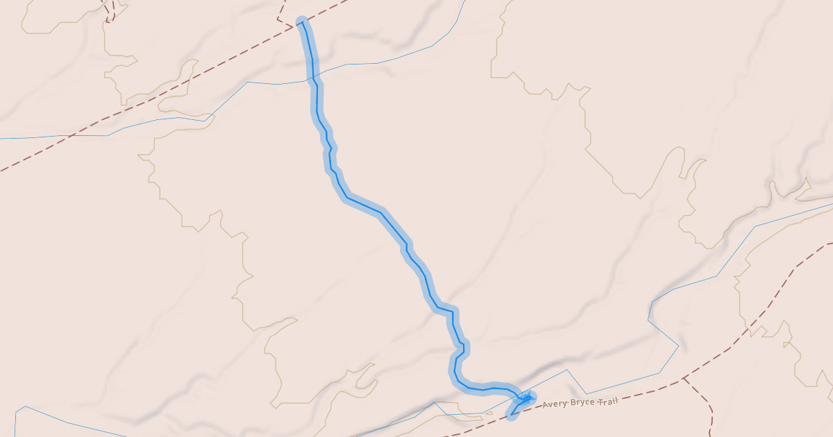 Map preview of Triple C Trail