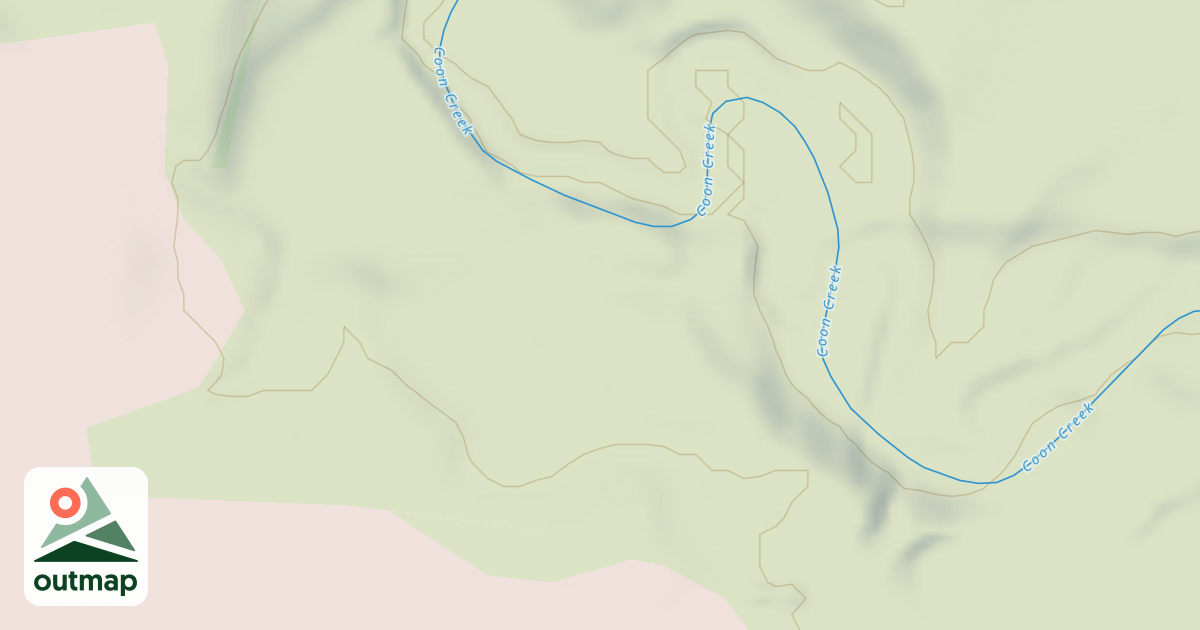 Map of Shady Oaks Native Prairie Adventure Trails
