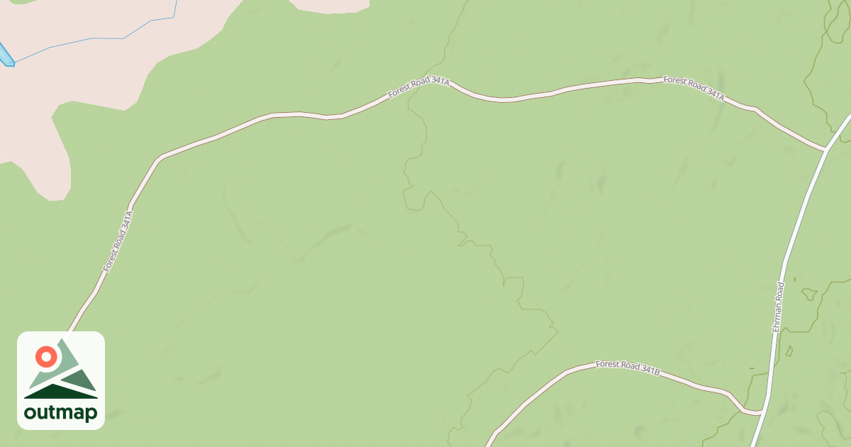 Map of FR 341A