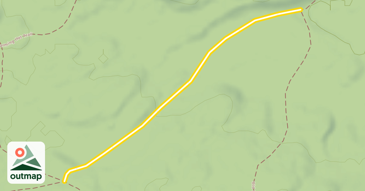 Map of Pretty Bog