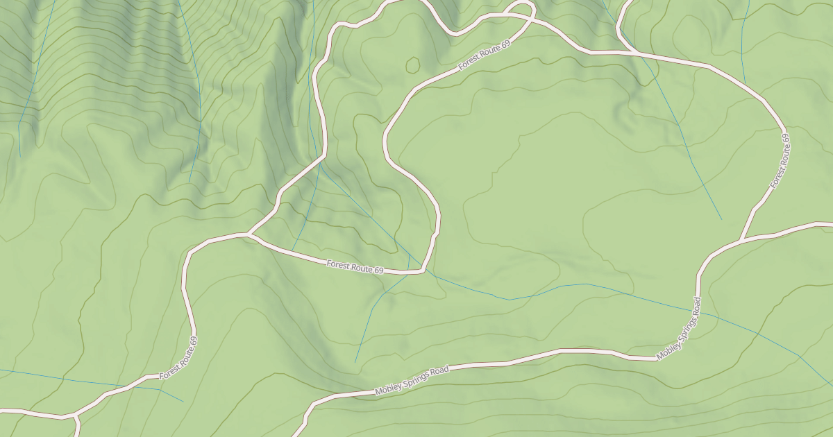Map preview of BEAR TRAP SPRINGS ROAD