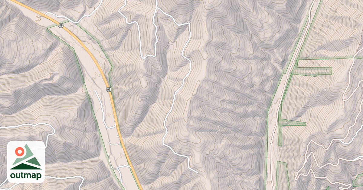 Map of ANDERSON RIDGE