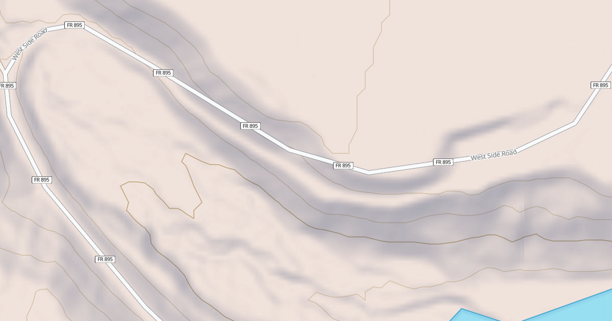 Map preview of FOREST CREEK CAMPGROUND