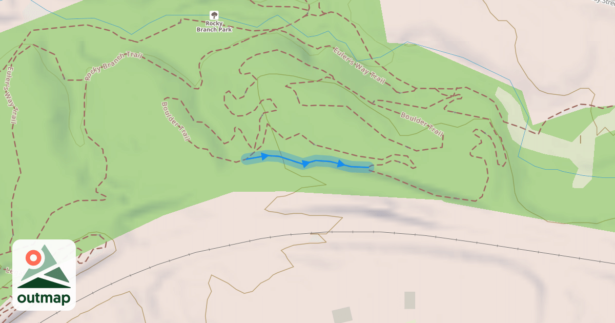 Map of Boulder Trail