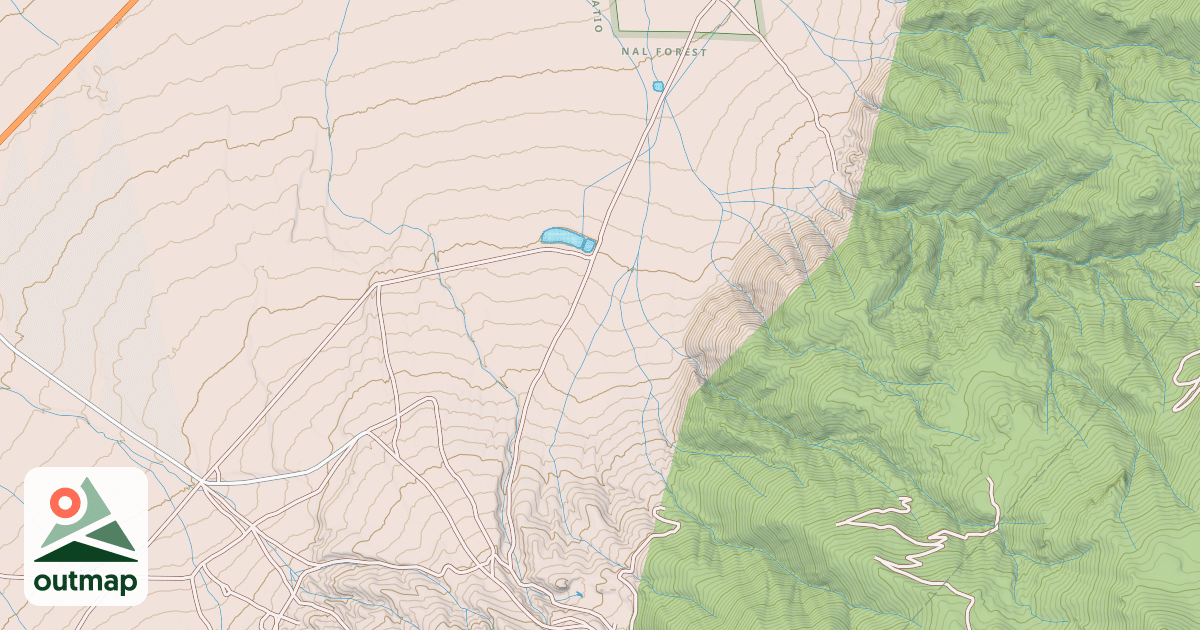 Map of USFS National Forest System Roads {7273F0E3-7D2F-4BB6-9842-03F917631AD0}
