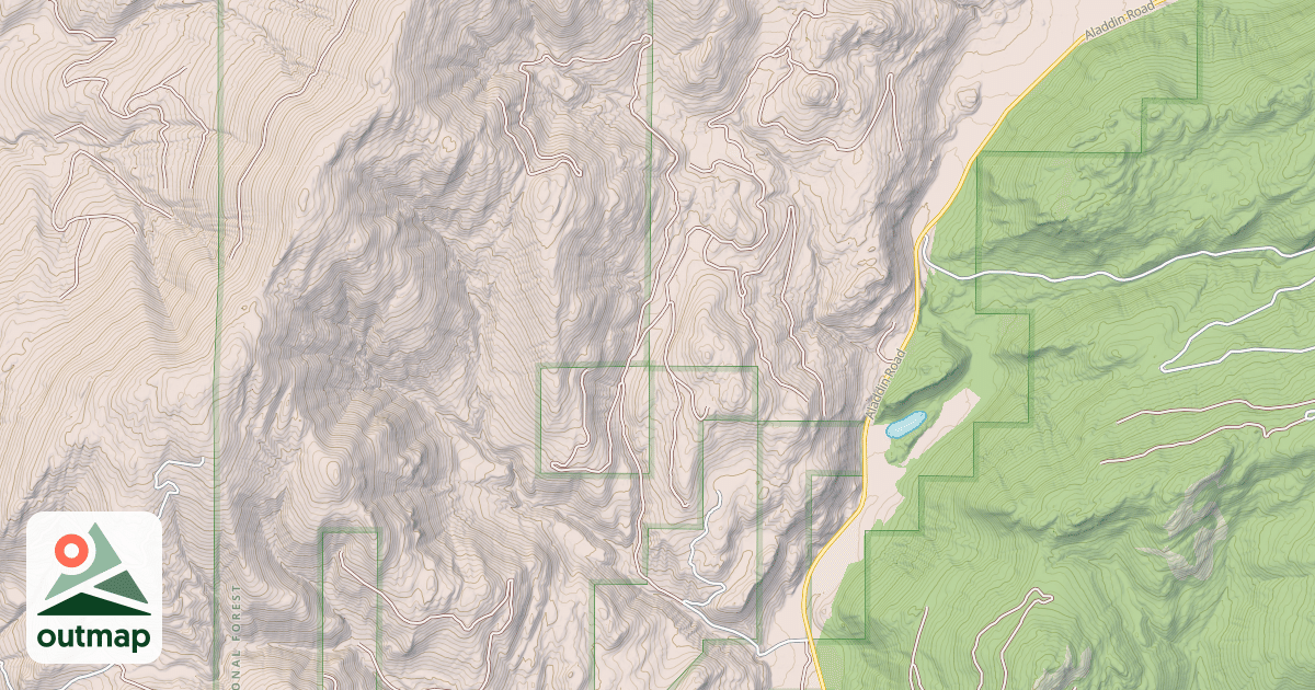 Map of STRAUSS CREEK
