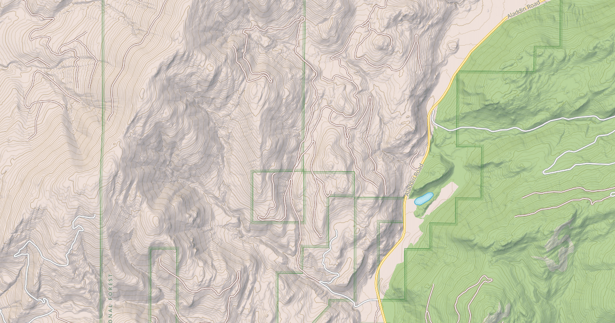 Map preview of STRAUSS CREEK
