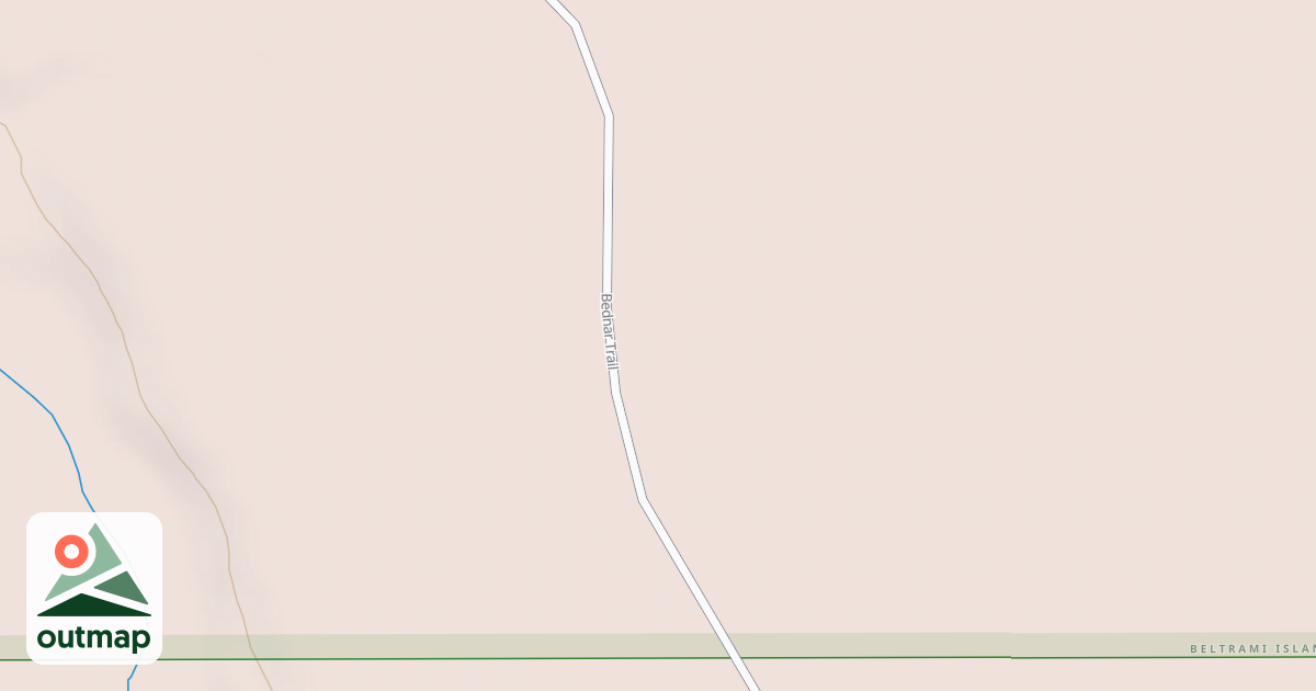 Map of Warroad/Roseau Trails