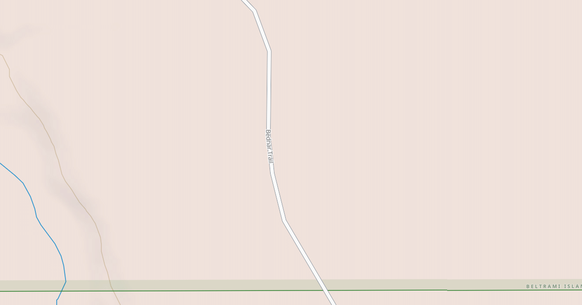 Map preview of Warroad/Roseau Trails