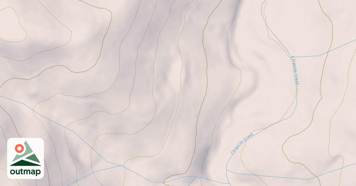 Map of CHIQUITO CYN F SPUR T1
