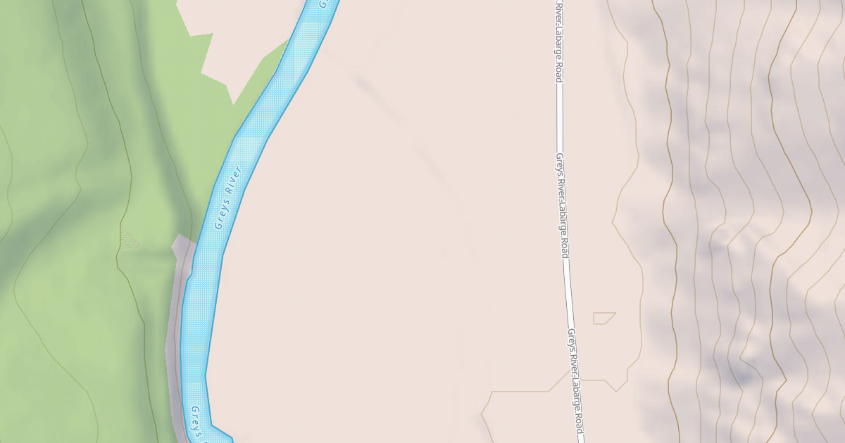 Map preview of MILEPOST 36.8 WEST