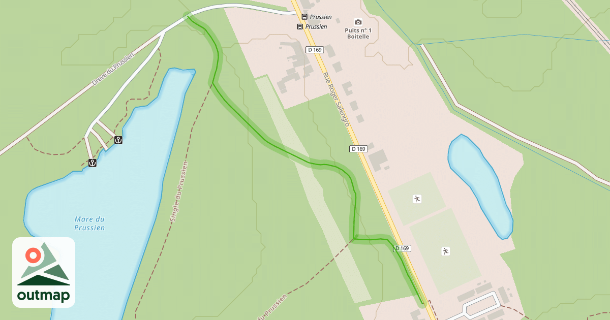 Map of Single du Prussien