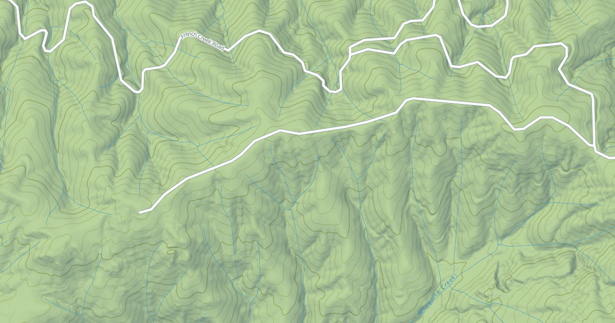 Map preview of MOSQUITO RDG