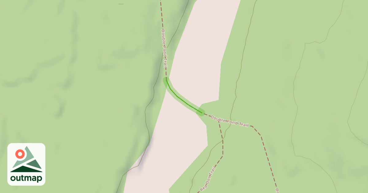 Map of Double Pond Trail