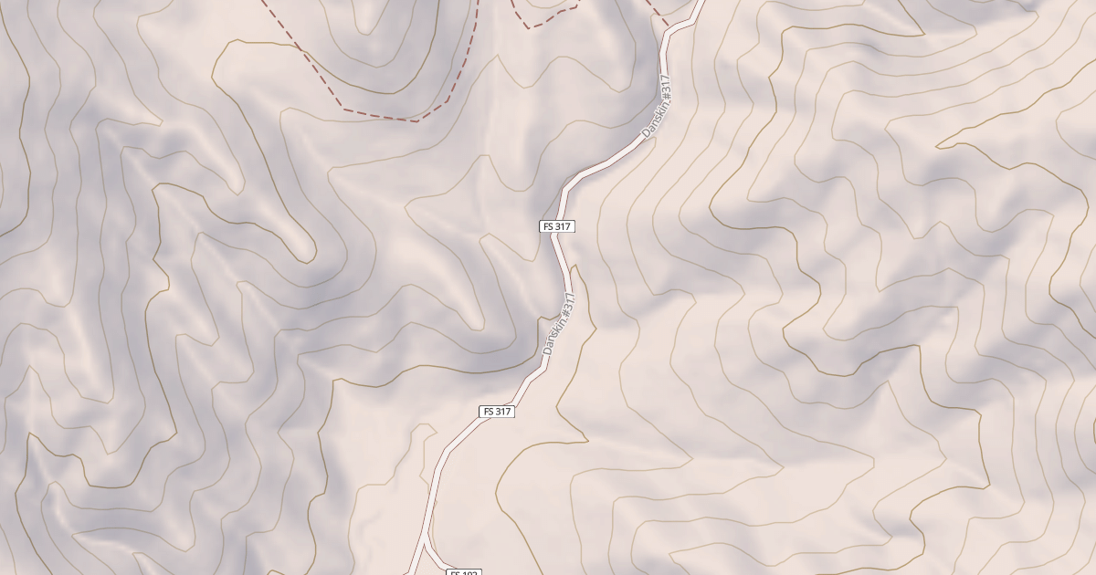 Map preview of Danskin #317