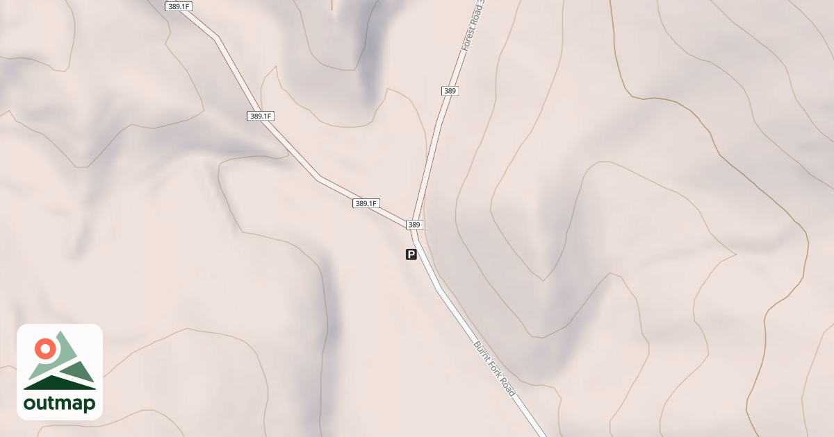 Map of BURNT FORK