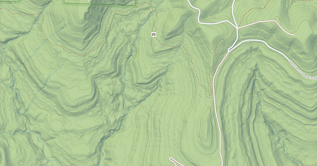 Map preview of USFS National Forest System Roads {83798CFF-F4E6-4247-865F-964EB9C532BA}