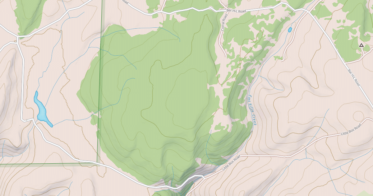 Map preview of CORRAL ROAD