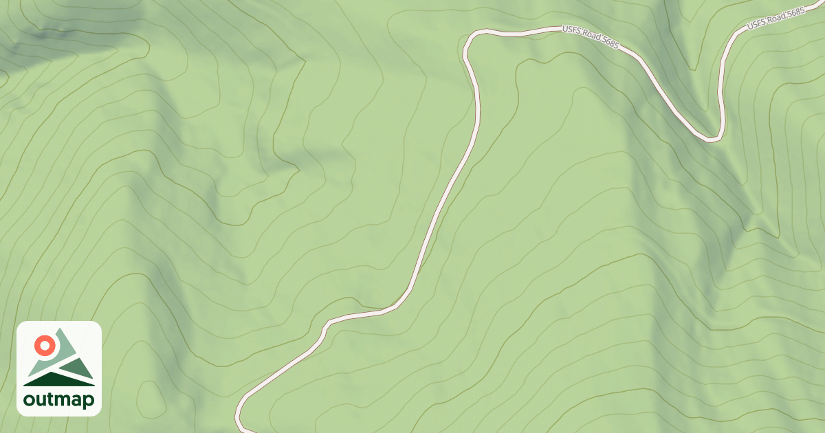 Map of (FDR) THUNDER MTN-JOHNSON