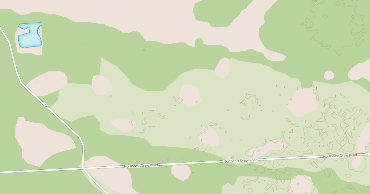 Map preview of USFS National Forest System Roads {C32B5048-8F76-487B-A5D2-95B00AAA6A7D}