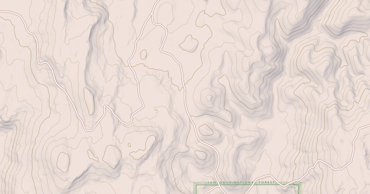 Map preview of S FORK SHOSHONE