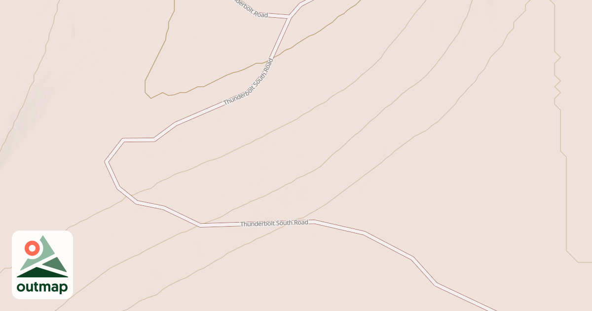 Map of THUNDERBOLT SOUTH