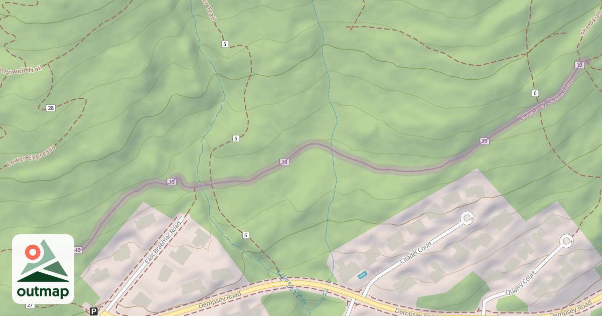 Map of Dempsey Connector