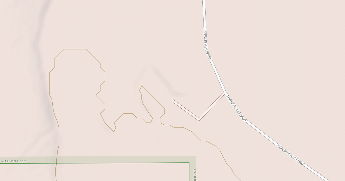 Map preview of BUNDLE LAKE SPUR B