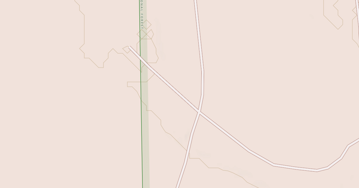 Map preview of BISHOP LAKE SPUR CA