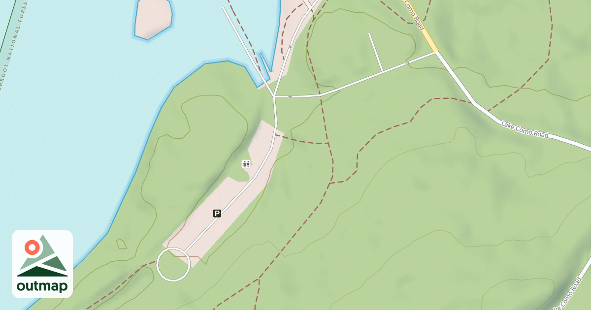 Map of (FDR) SOUTH COMO BOAT LAUNCH