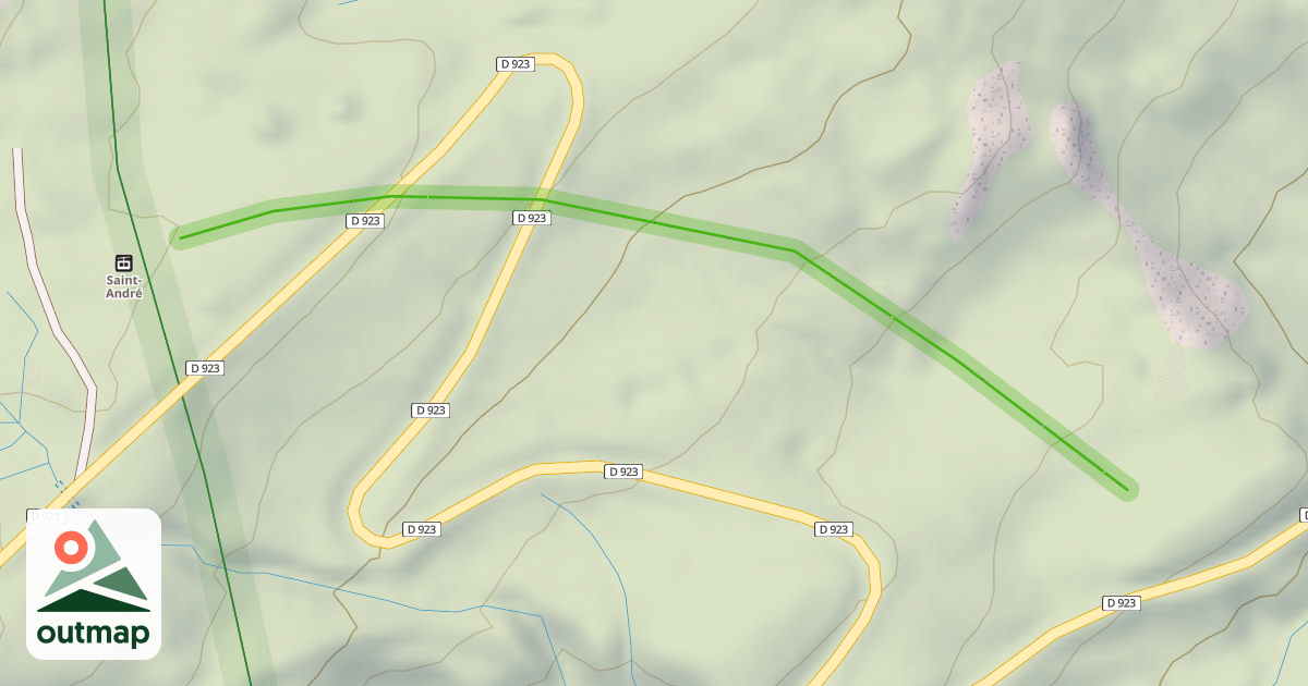 Map of Bleuets