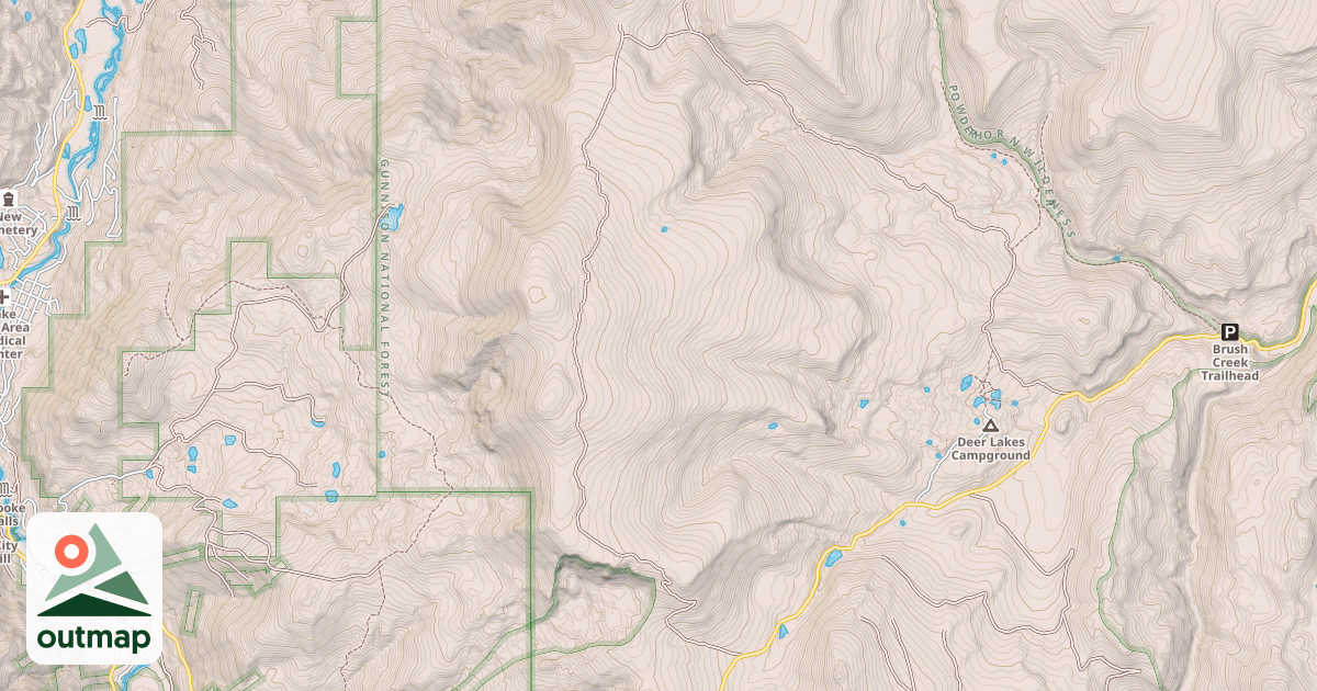 Map of Cannibal Plateau
