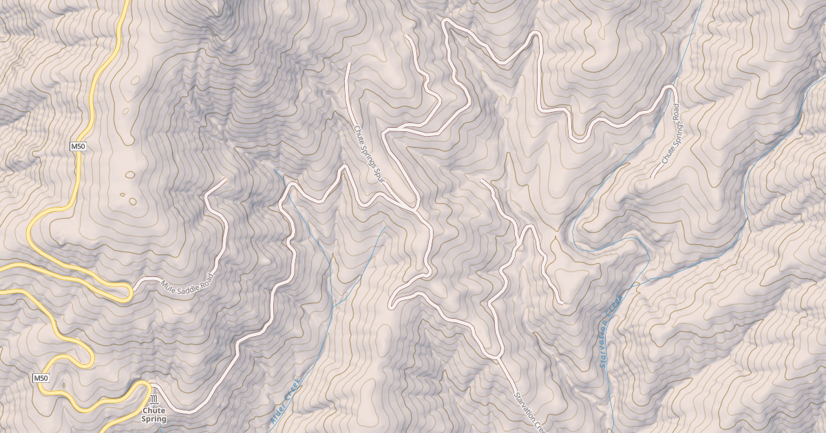 Map preview of CHUTE SPRINGS