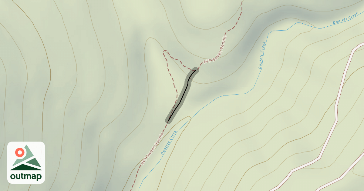 Map of Powerline Cut-Off