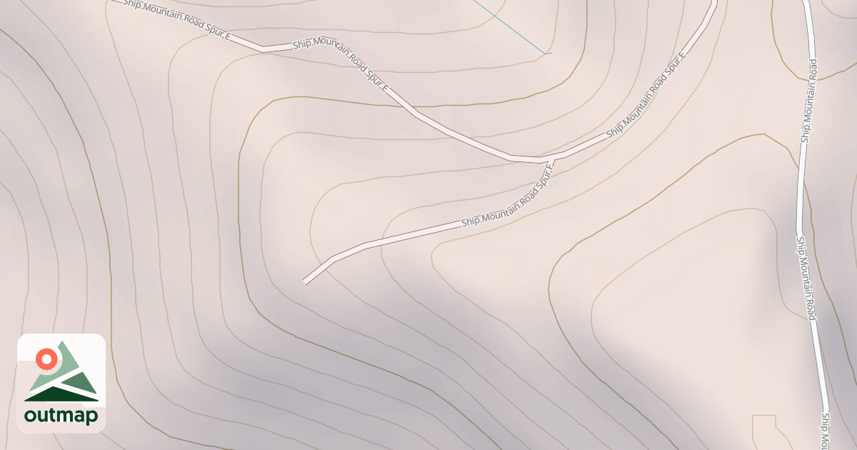 Map of SHIP MTN.