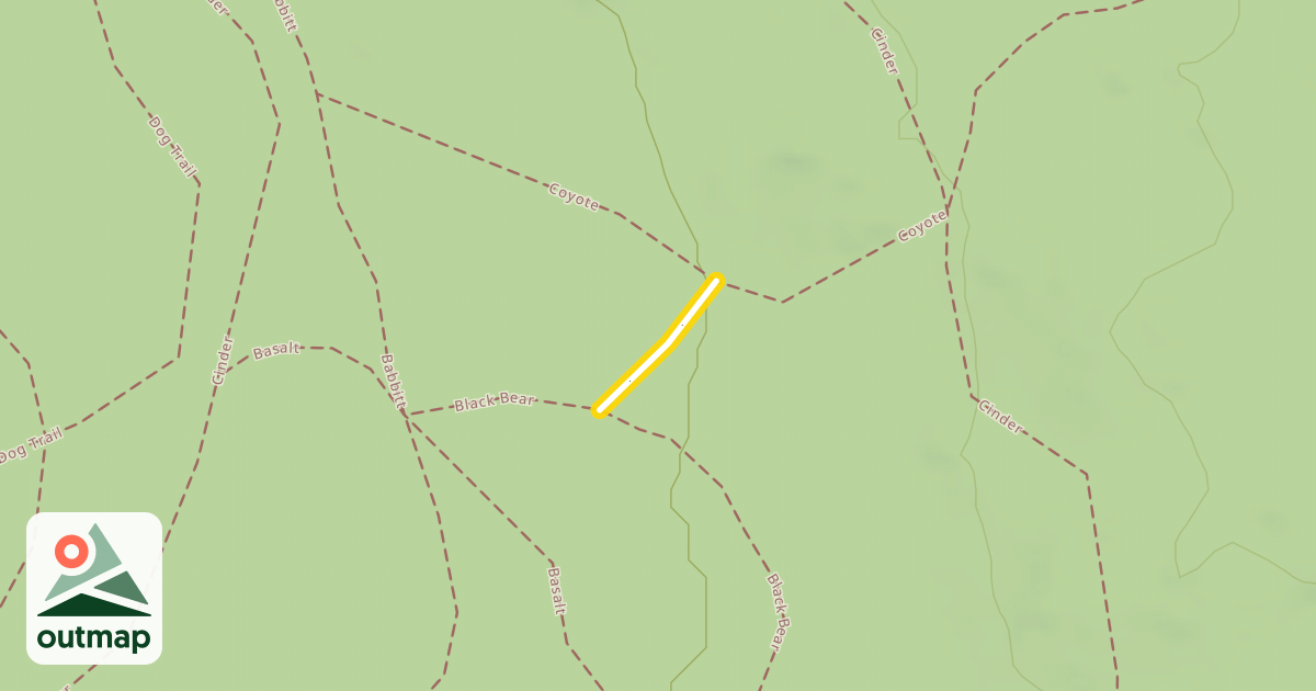Map of Black Bear