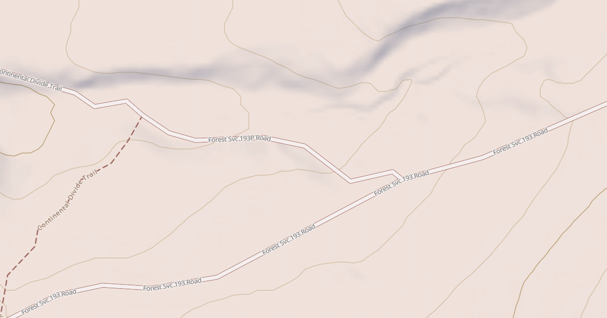 Map preview of USFS National Forest System Roads {52E00999-F3AD-4E6B-B283-E8E3BCAD8CFC}