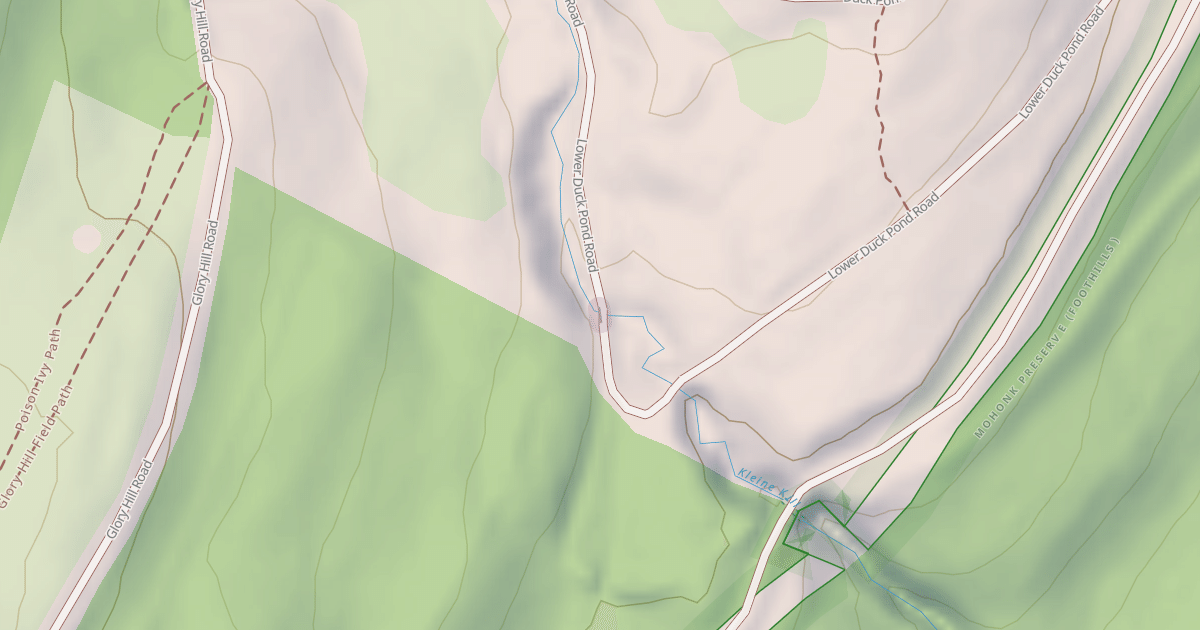 Map preview of Duck Pond Trail