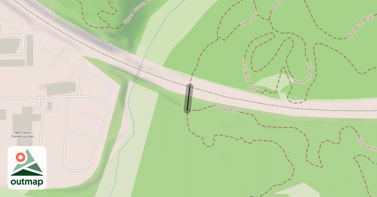 Map of Sasquatch