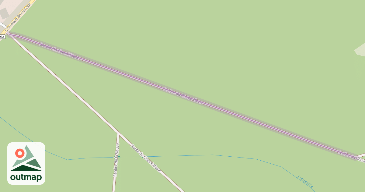 Map of Sentier du Cheval Blanc