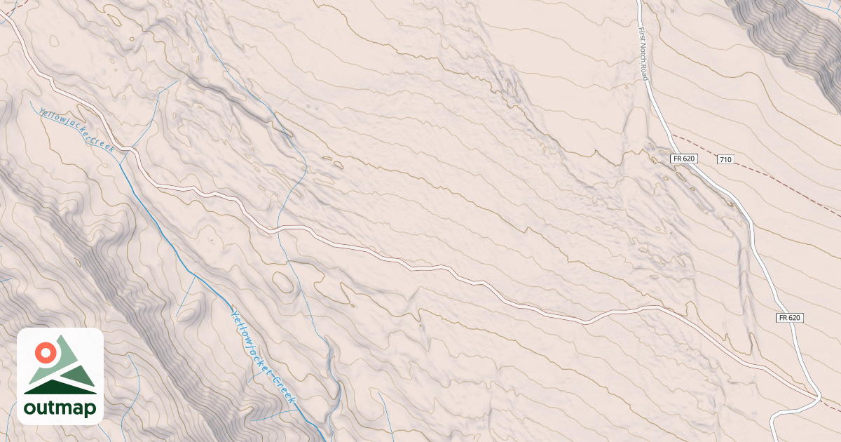 Map of First Notch Winter