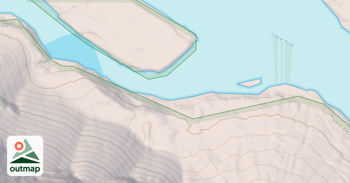 Map of OUTCAST (AKA LOST LAKE)