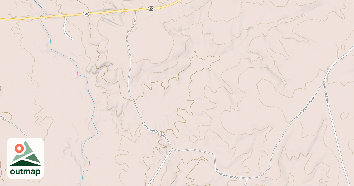 Map of USFS National Forest System Roads {DCC713FE-9F10-4F17-8C35-38BCF3525DFF}
