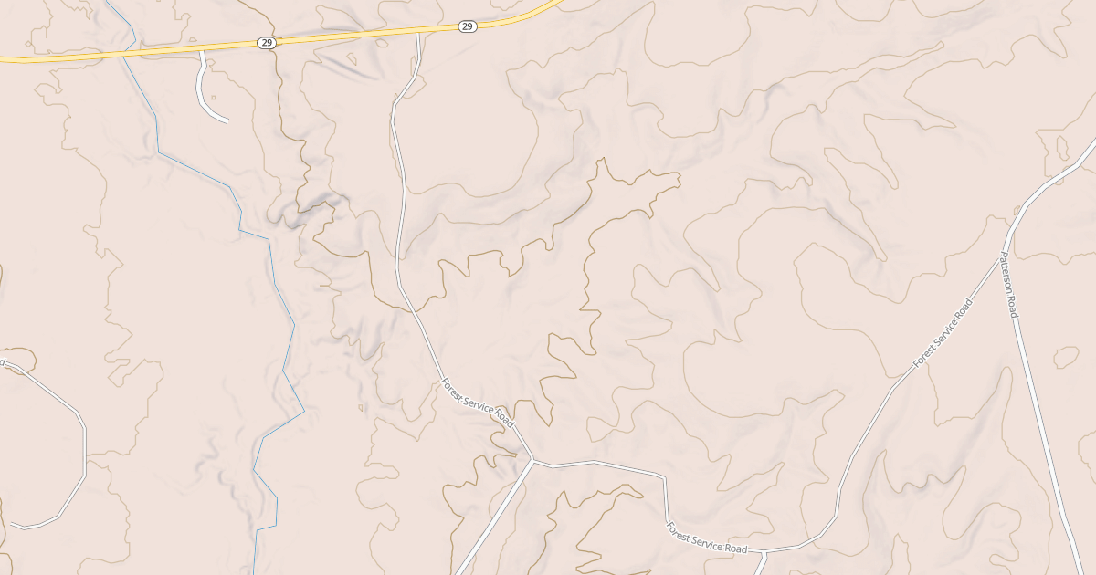 Map preview of USFS National Forest System Roads {DCC713FE-9F10-4F17-8C35-38BCF3525DFF}