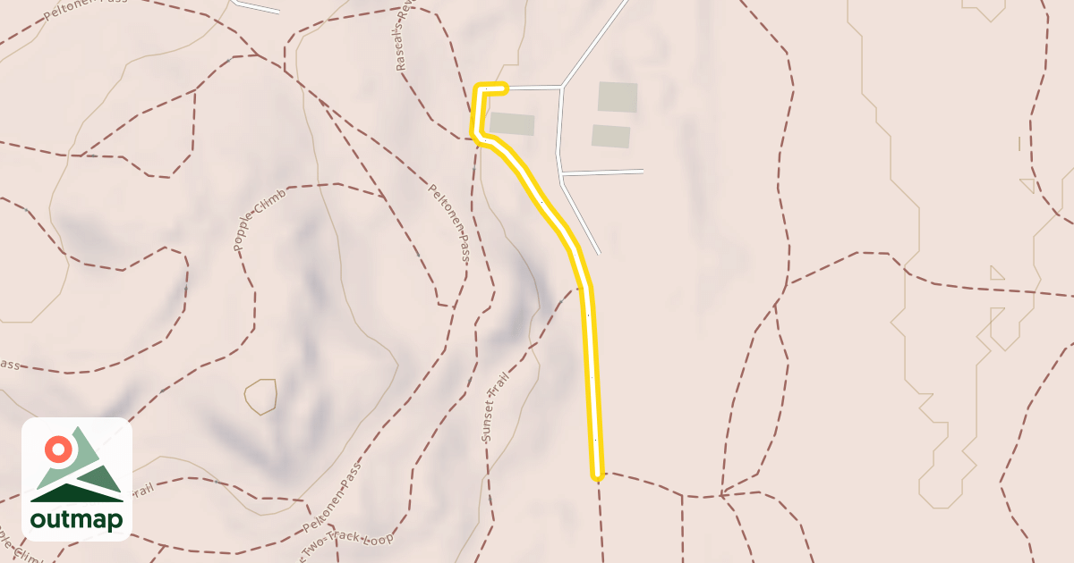 Map of ABR Trailhead