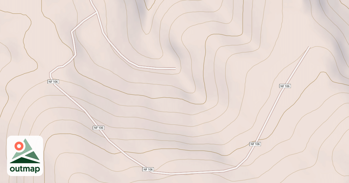 Map of USFS Motor Vehicle Use Map Roads {4AEDBC56-5201-42FB-906A-E4FD71C7981E}